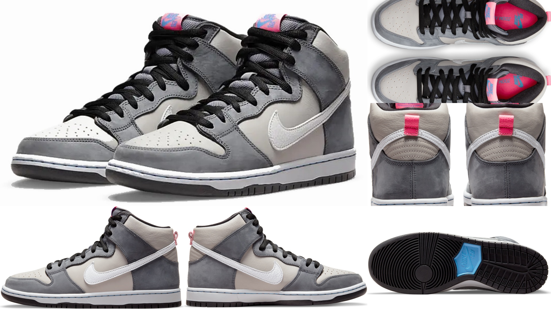 1月8日 土 販売予定 ナイキ Sb ダンク High プロ Iso ミディアム グレー 俺のレアスニ