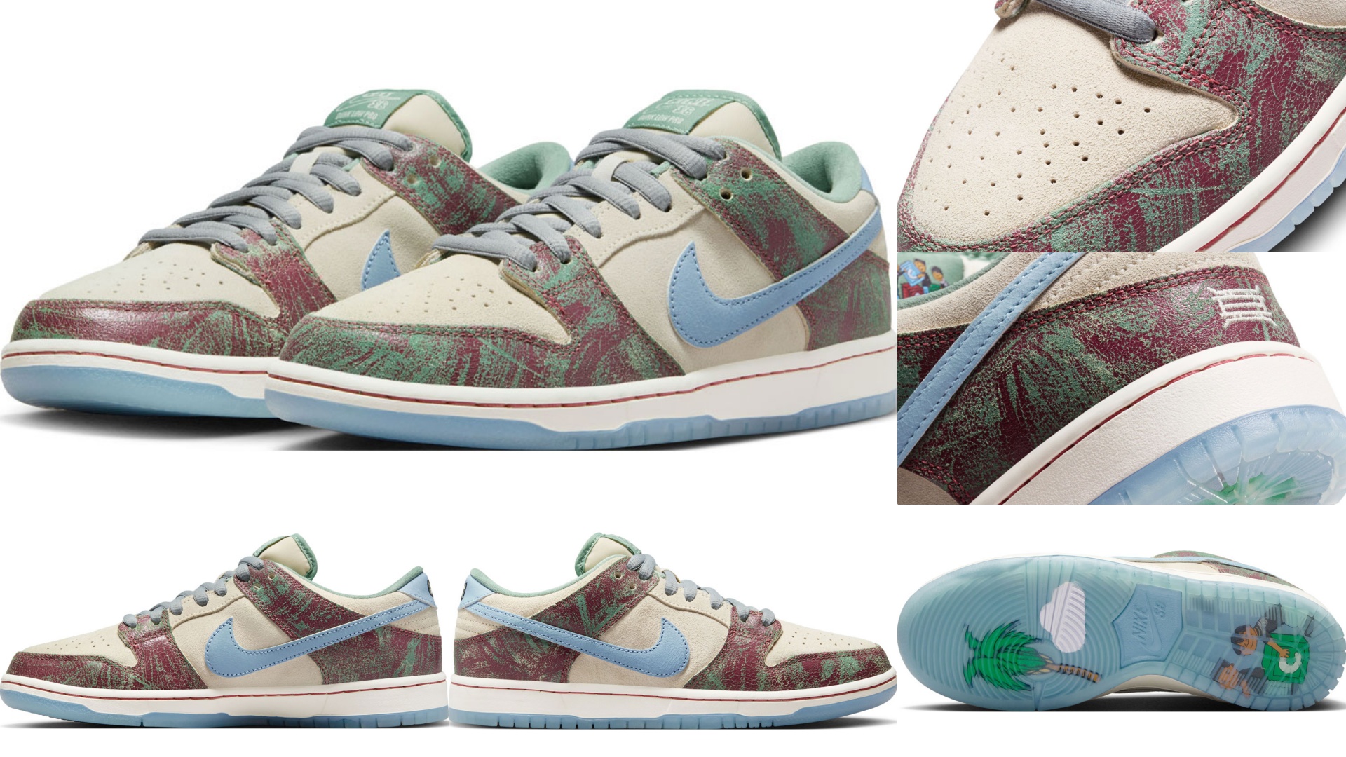 8月5日(土)販売予定】クレンショー スケートクラブ ×ナイキ SB ダンク  