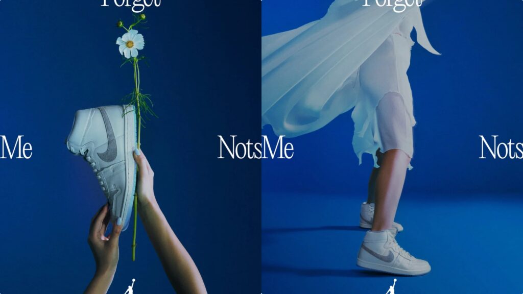 【9月27日(水)販売予定】Forget-me-nots × ウィメンズ ジョーダン