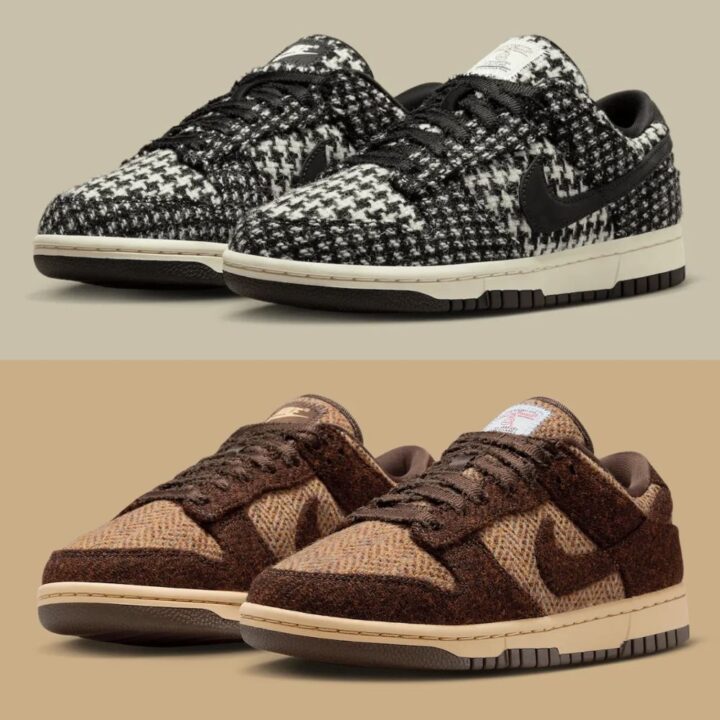 8月25日(月)販売予定】 ハリス ツイード × ナイキ ダンク LOW【2